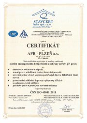 ČSN ISO 45001:2018